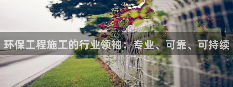 彩名堂预测网站：环保工程施工的行业领