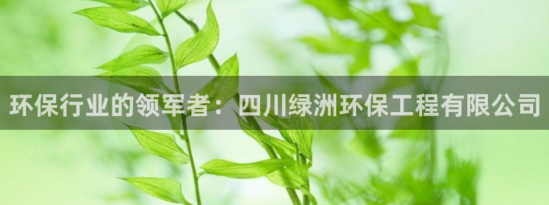彩名堂在线下载：环保行业的领军者：四