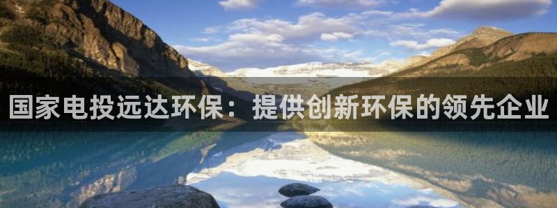 彩名堂二维码：国家电投远达环保：提供